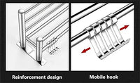 Towel Storage Wall Mounted Foldable Towel Holder