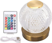 LED spherical table lamp Rechargeable (T)