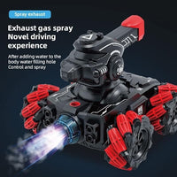 Water Balls Bomb Fire RC Tank with Light Sound & Smoke