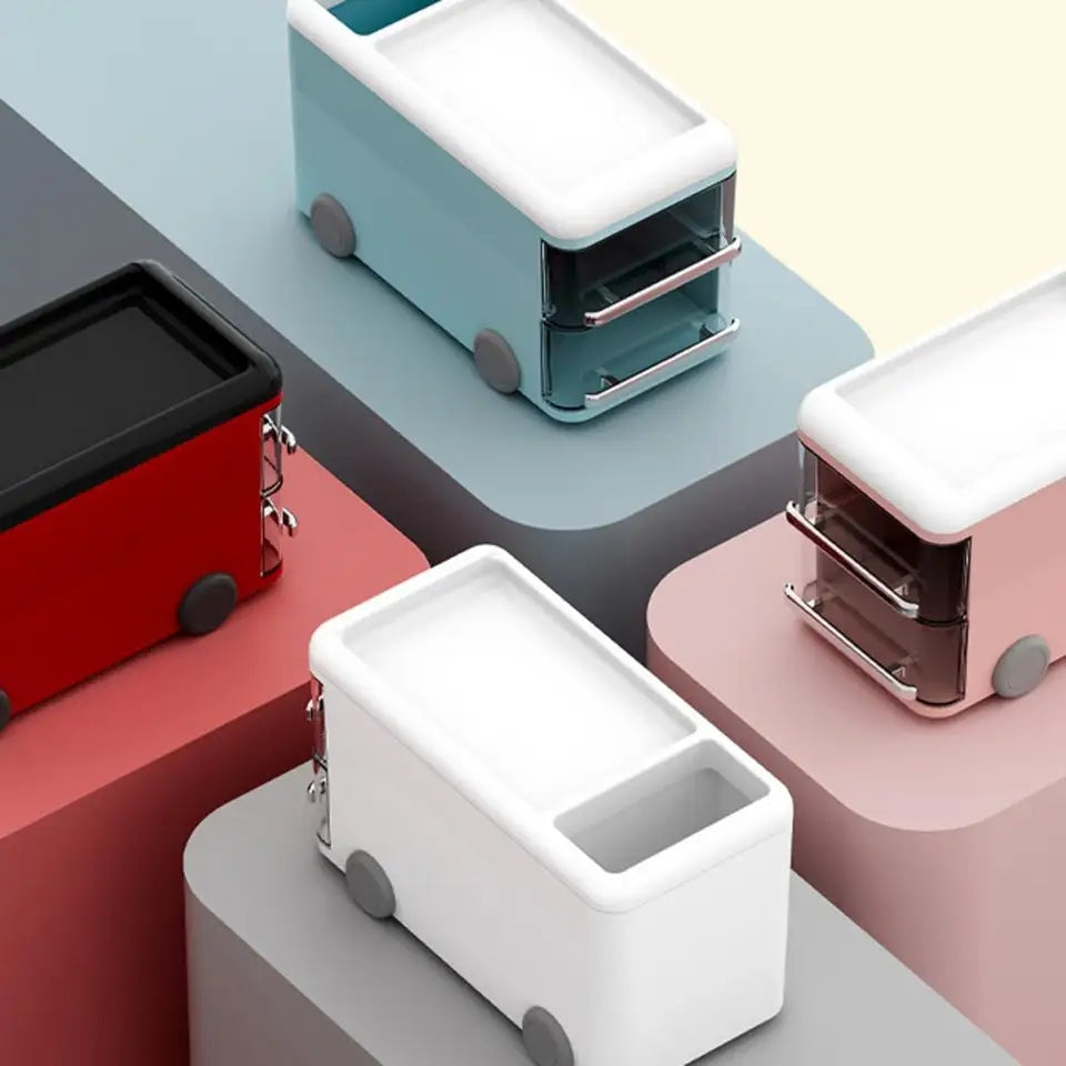 Desktop Bus Shape Organizer
