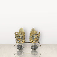 Metal Car Style Candle Stand