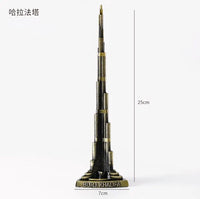 METAL BURJ KHALIFA MODEL
