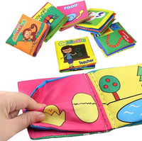 Early Educational Baby Soft Fabric Cloth Book 6 in 1