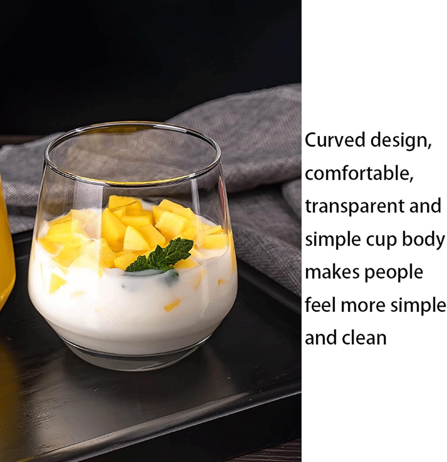 Luxurious Crystal Glass - Set of 6