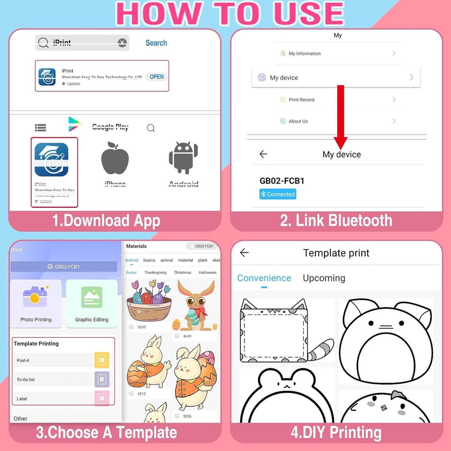 Meow Photo Bluetooth Thermal Printer