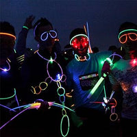 Glowing  Costume Set (136 Pieces)