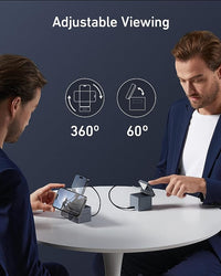 MagSafe Charger Stand, Anker 3-in-1 Cube with MagSafe, 15W Max Fast Charging Stand, Foldable Wireless Charger