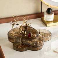 Rotatable Heart Shape Jewelery Organizer