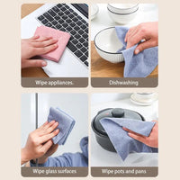 PACK OF 20 REUSABLE RAGS TISSUE BOX