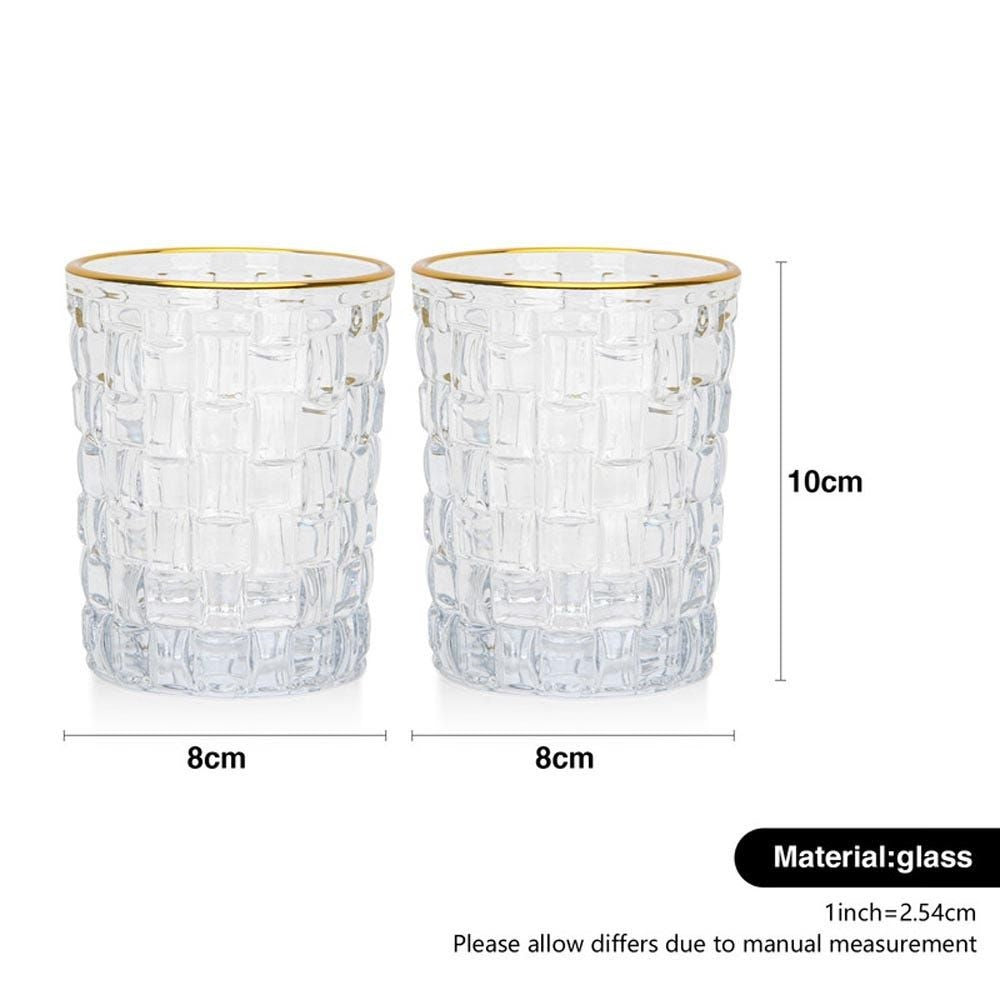 Golden Line 6 Pcs Drinking Glass Set