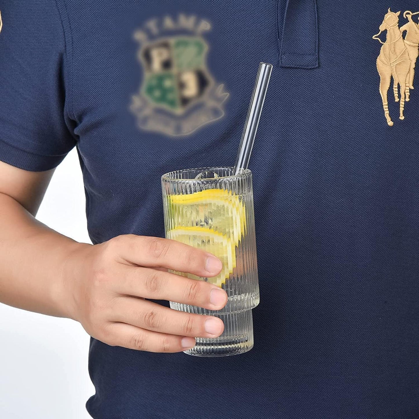 Spill Proof Glass Coffee Tumbler Mug 400ml (Pack of 4)