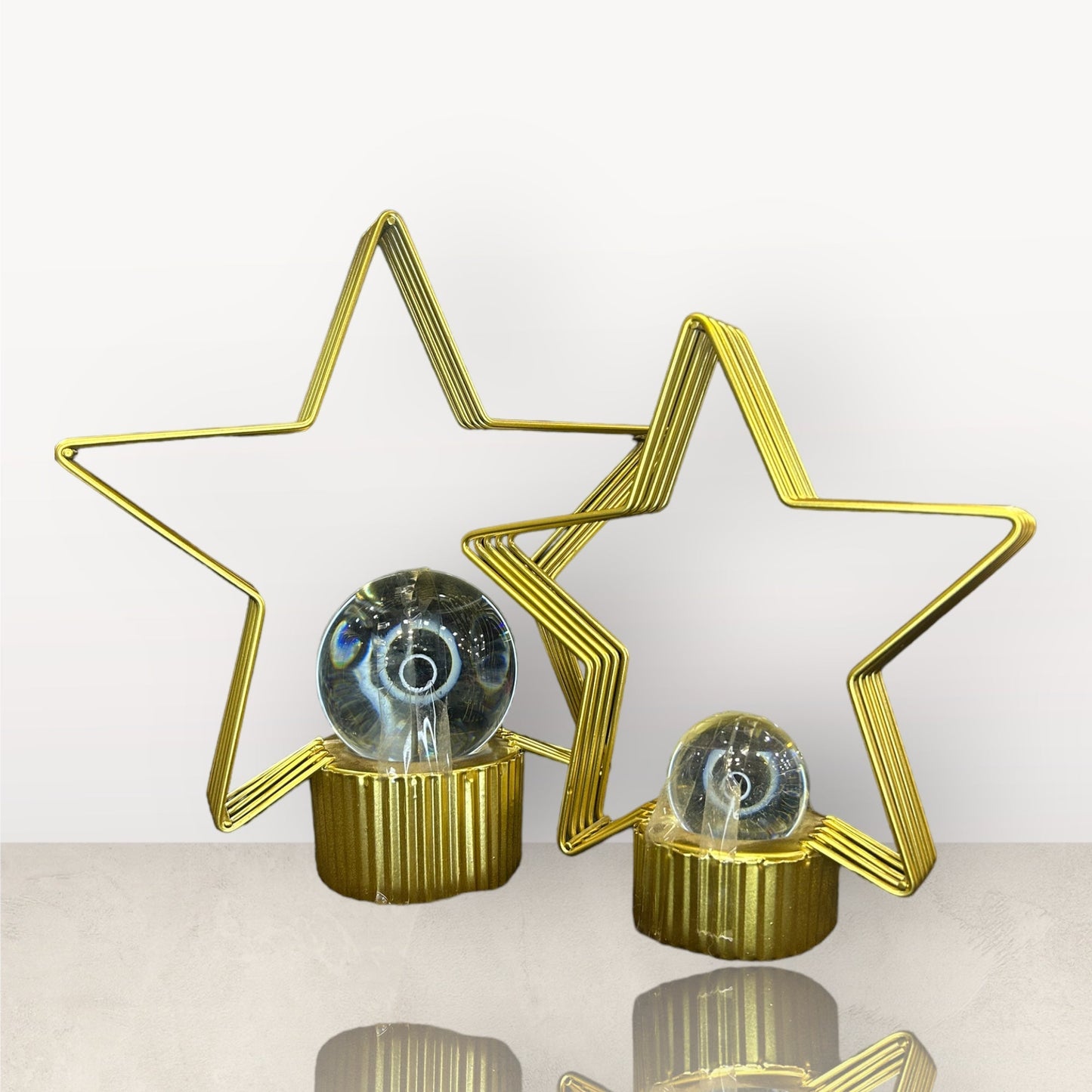 Star Shape Crystal Ball decoration