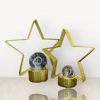 Star Shape Crystal Ball decoration
