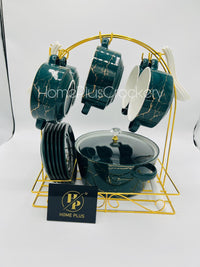 Soup Set 22Pcs Pot Marble