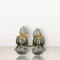 Metal Car Style Candle Stand