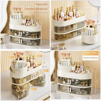Makeup Organizer + Brushes Holder Multi Layer