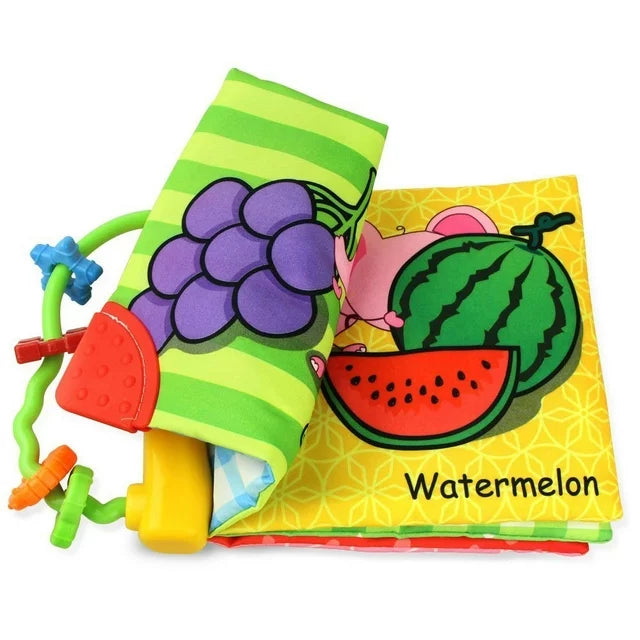 Early Educational Baby Soft Fabric Cloth Book 6 in 1