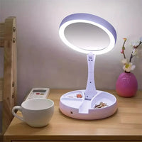 Magnifying Table Top Led Mirror