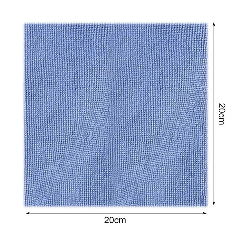 PACK OF 20 REUSABLE RAGS TISSUE BOX