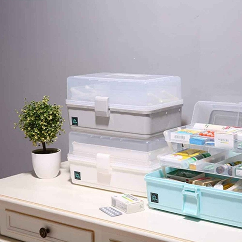 Multi-Layer Medicine Storage Box