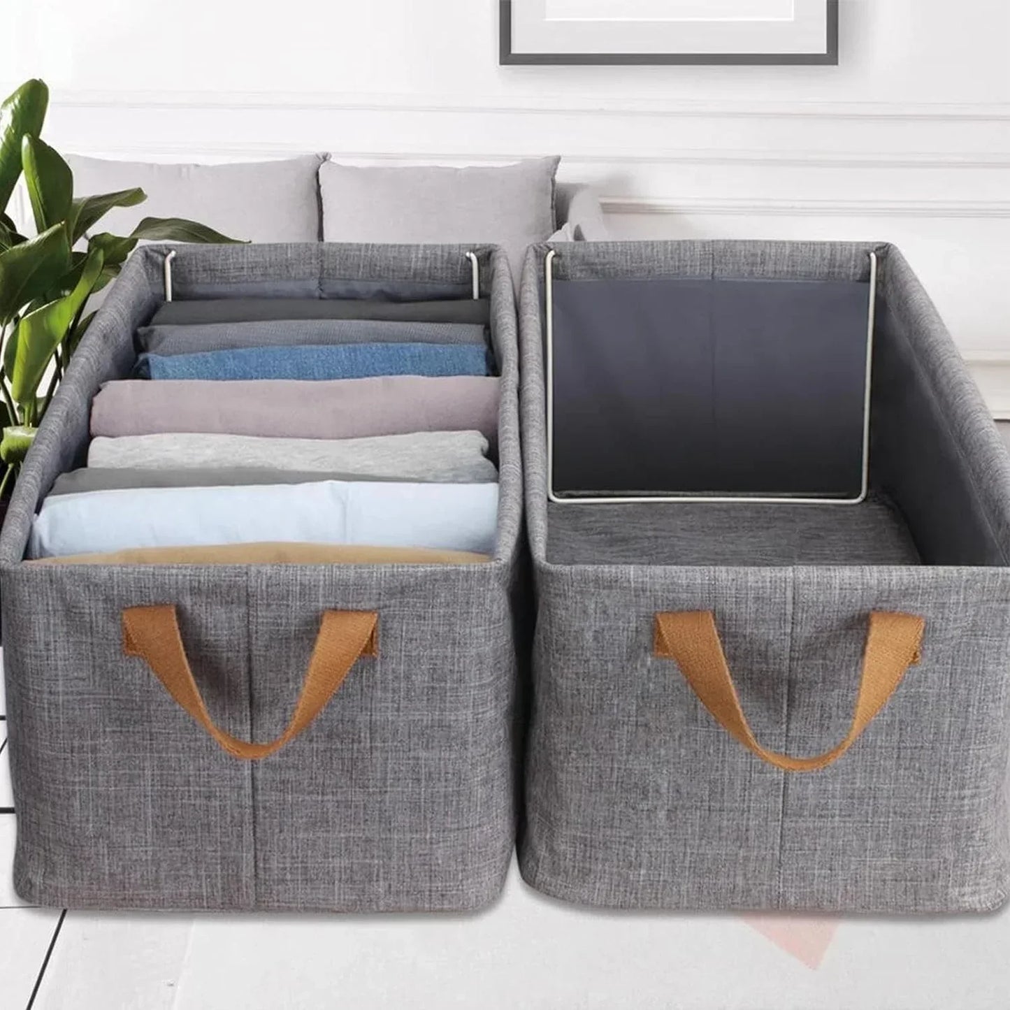 SpaceSaver - The Ultimate Foldable Wardrobe Organizer