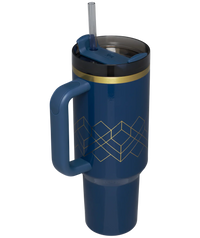 Deco Collection Quencher H2.0 FlowState™ Tumbler | 40 OZ - Night Fall Gloss Deco