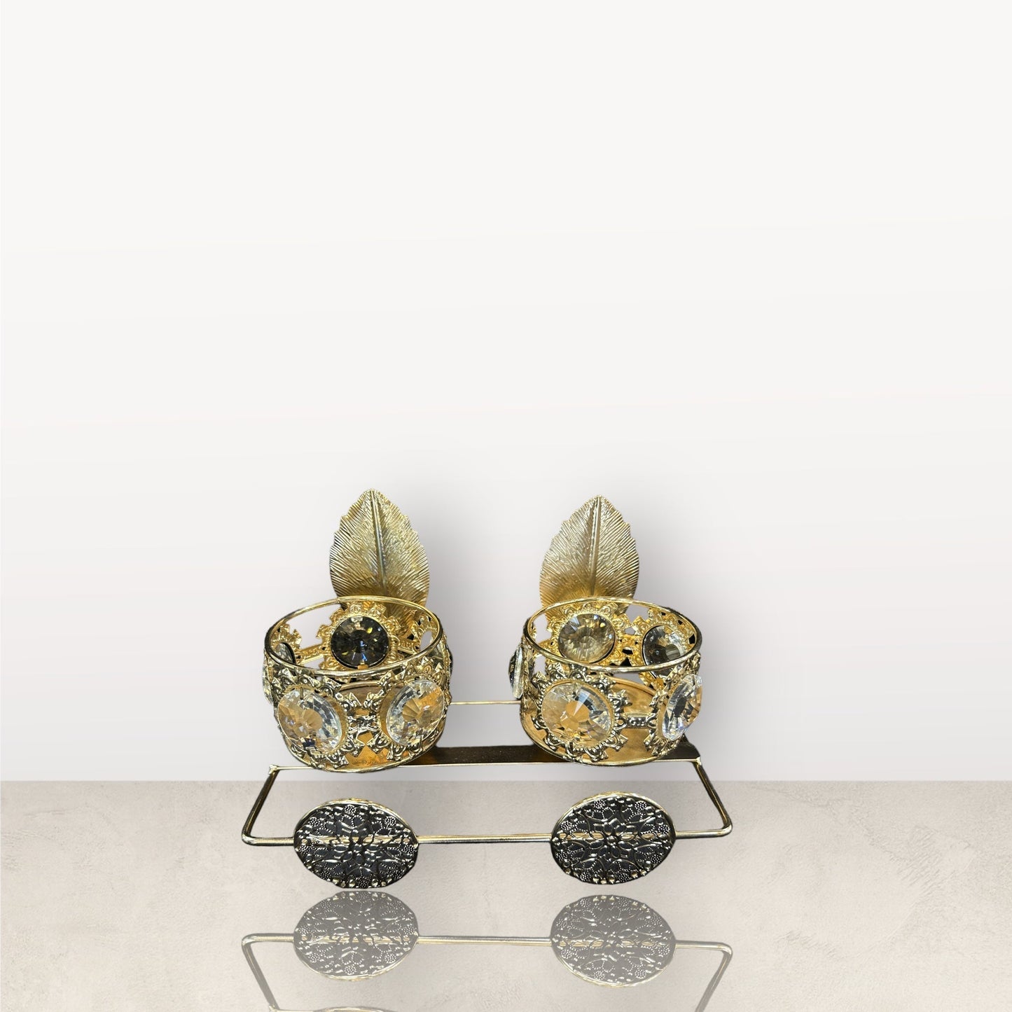 Metal Car Style Candle Stand