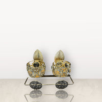 Metal Car Style Candle Stand