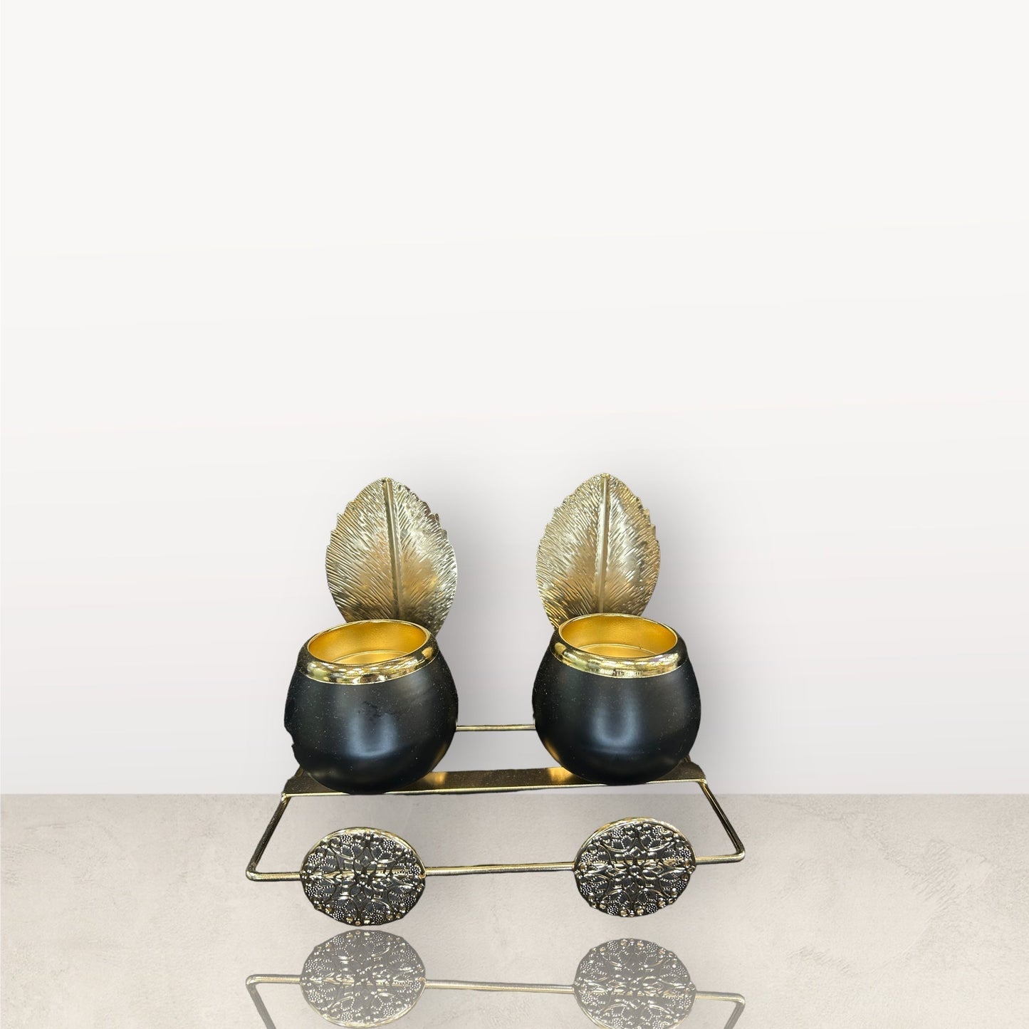 Metal Car Style Candle Stand