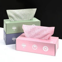 PACK OF 20 REUSABLE RAGS TISSUE BOX