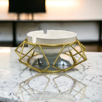 Nordic Iron Ceramic Ashtray Creative