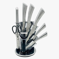 Premium Knife Set with Acrylic Rotate Stand – HaulJunction