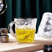 Glacier Pattern Glass with Handle (Set of 6)