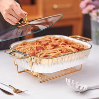 Ceramics Chafing Dish Buffet Set