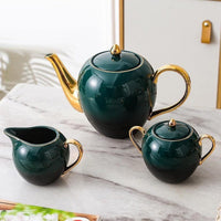 New Tea & Cake Set - Dark Green