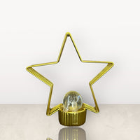 Star Shape Crystal Ball decoration