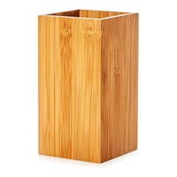 Wooden Spoon Holder – Bamboo Utensil Stand – Eco-Friendly and Multi-Use Storage – HaulJunction