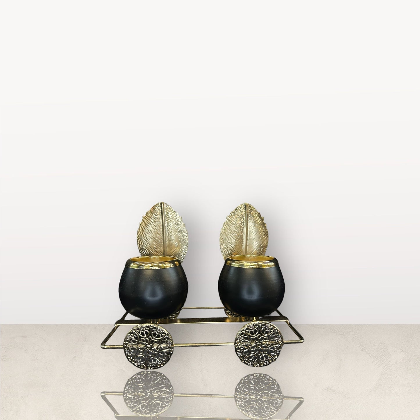 Metal Car Style Candle Stand