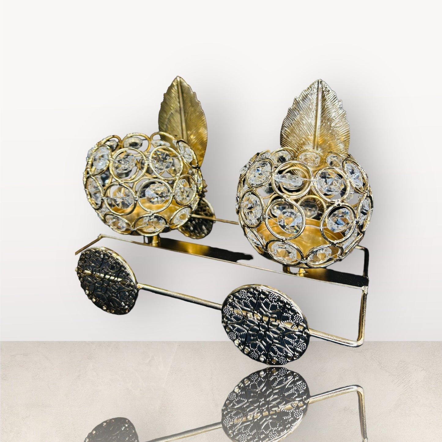 Metal Car Style Candle Stand