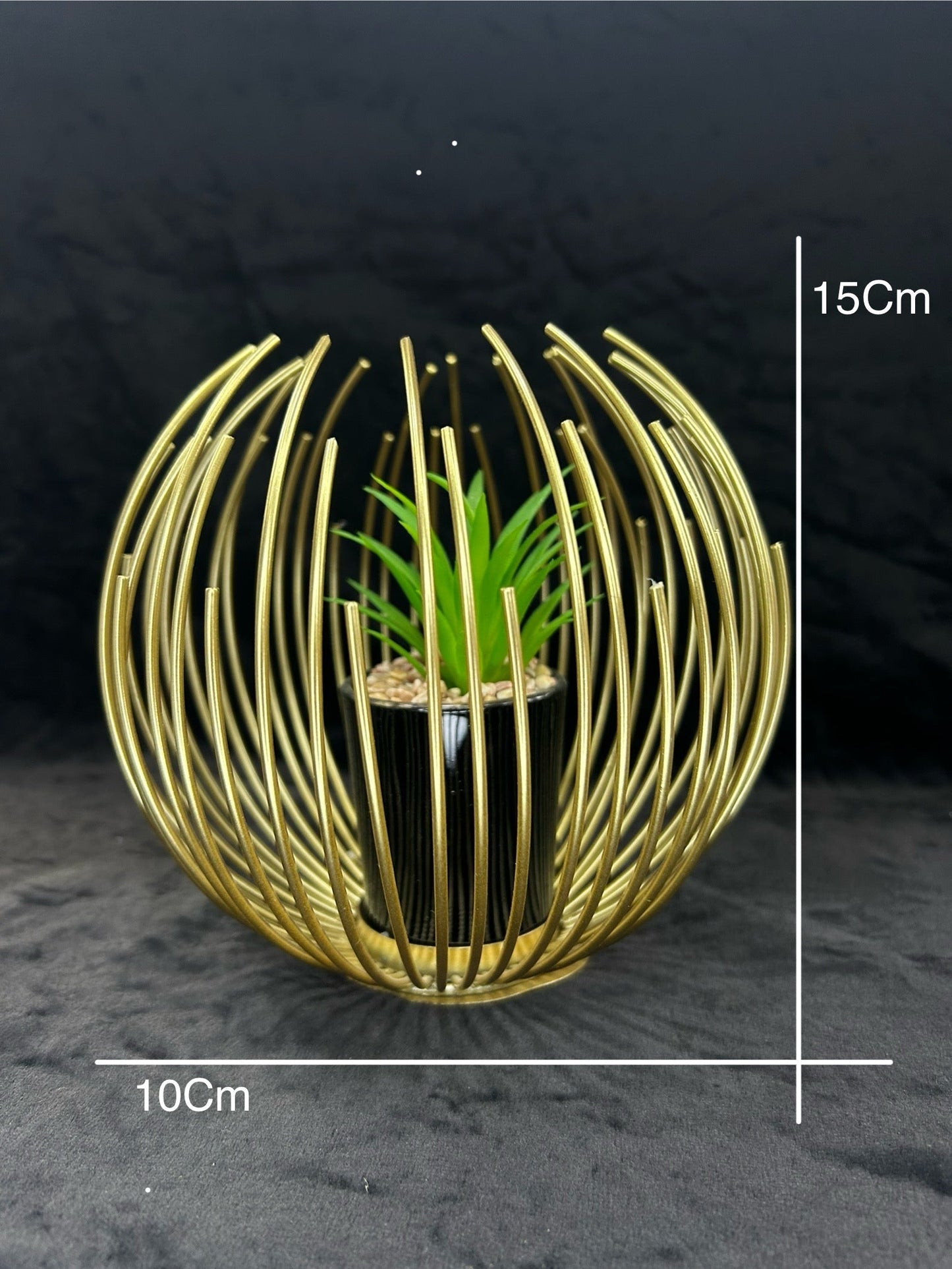 Creative Metal Plant Decoration