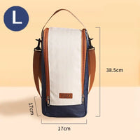Warm Lunch Box With Bag, Multilayer Stainless Steel.