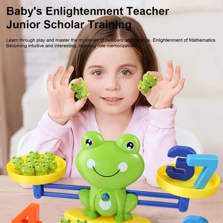 Libra Frog Balance Counting Game