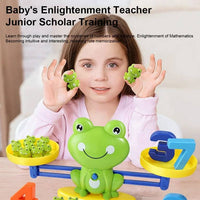 Libra Frog Balance Counting Game