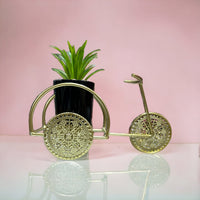 Metal Cycle Plant Holder