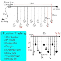 Big Ball Curtain Led String Light