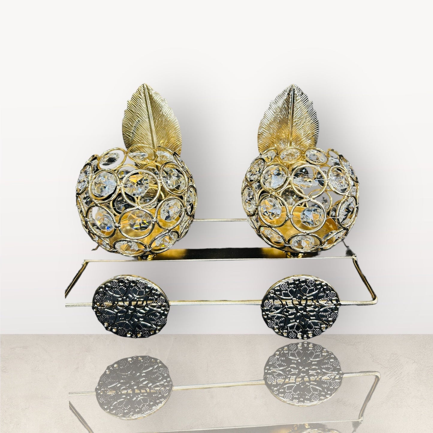 Metal Car Style Candle Stand