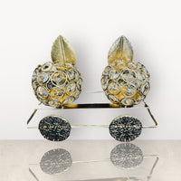 Metal Car Style Candle Stand