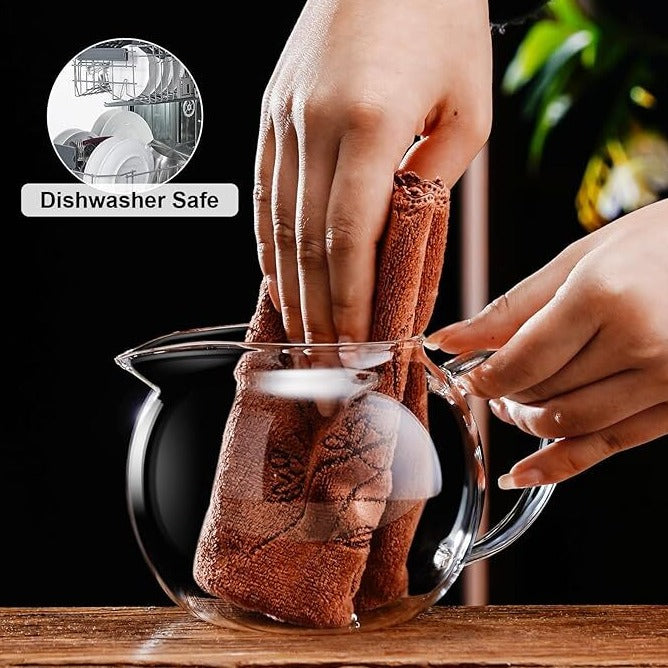 Heat Resistant Glass Teapot with Removable Infuser