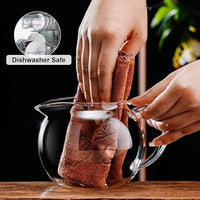 Heat Resistant Glass Teapot with Removable Infuser