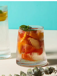 Premium Crystal Cocktail Curve Glass (6 Pcs Set)